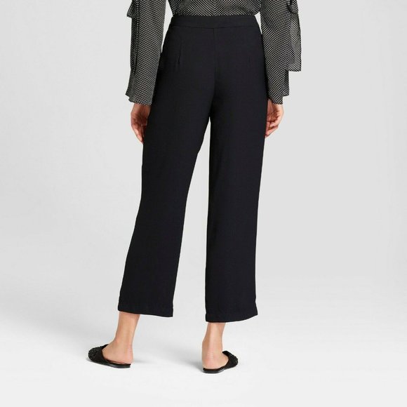 NWT Who What Wear Embroidered Ankle Pants 4 - Picture 2 of 5